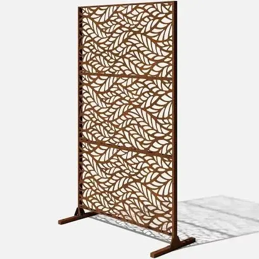 Corten Steel adatvédelmi képernyő