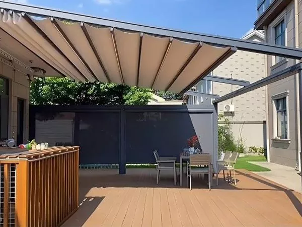 wall mounted pergola for Patios