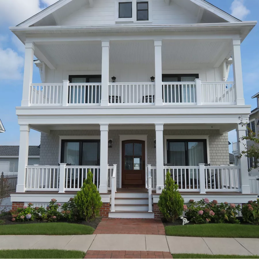 Vinyl veranda korlát