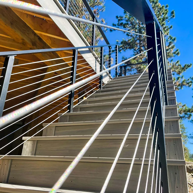 Drótkapaszkodók lépcsőkhöz